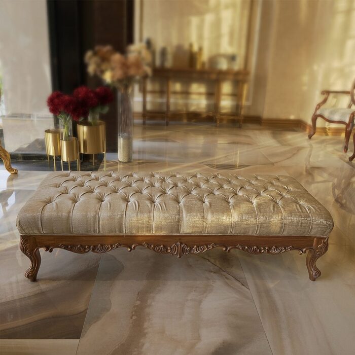 Elegant Vintage Sofa Set with Armchair