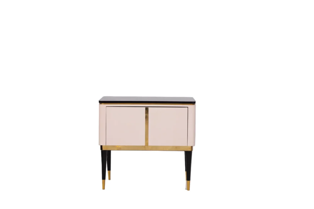 Imperial Chic Bed Set with two Sides Table & Dressing Table - Image 2