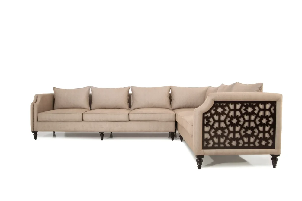 Classic Royal Corner Sofa Set - Image 4