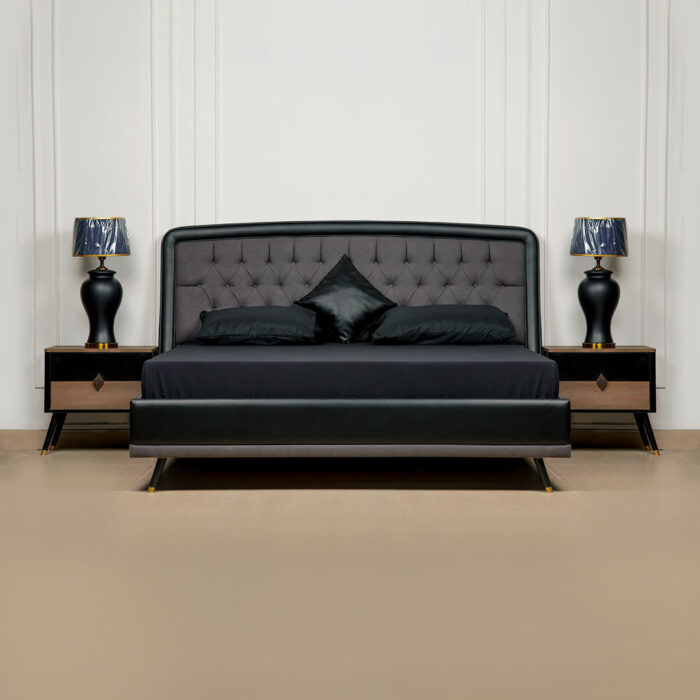 Prestige Living Bedroom Set with two Sides Table