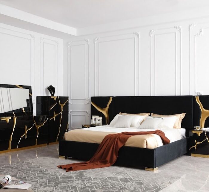 Stylish Modern Bed Set