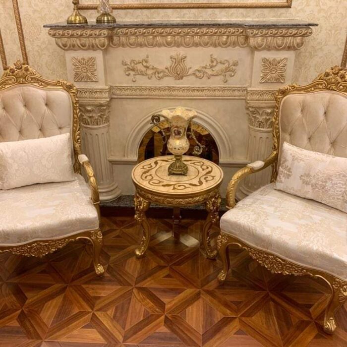 Vintage Decorative Armchair Set