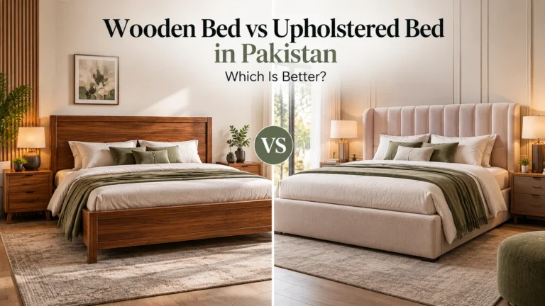 Wooden Bed vs Upholstered Bed in Pakistan: Which Is Better?